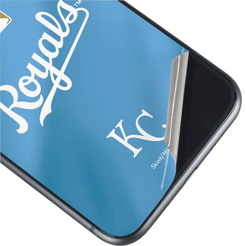 MLB Kansas City Royals Jersey Alternate iPhone 11 Skin
