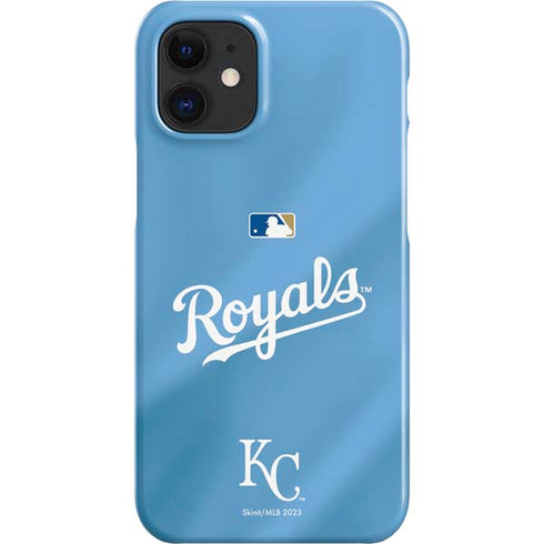 MLB Kansas City Royals Jersey Alternate iPhone 12 Mini Lite Case