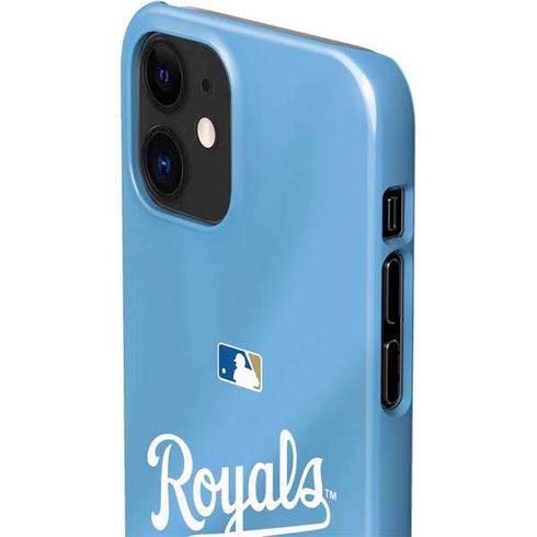 MLB Kansas City Royals Jersey Alternate iPhone 12 Mini Lite Case