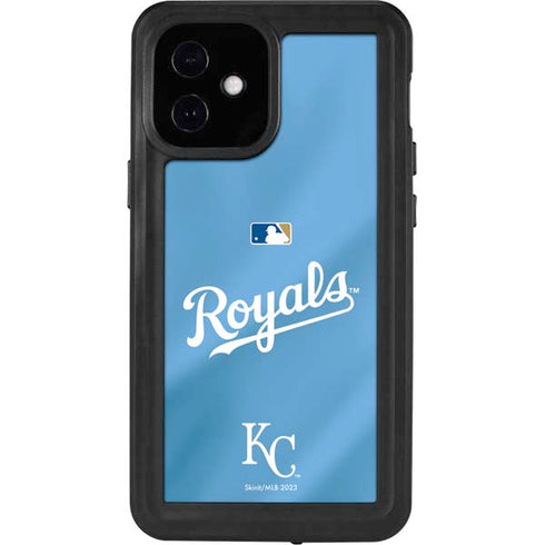 MLB Kansas City Royals Jersey Alternate iPhone 12 Mini Waterproof Case