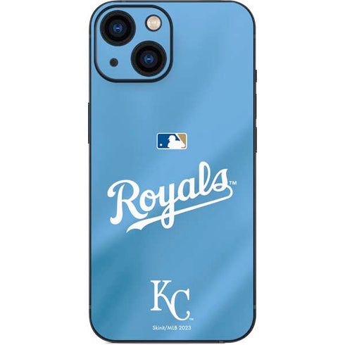 MLB Kansas City Royals Jersey Alternate iPhone 13 Mini Skin