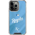 MLB Kansas City Royals Jersey Alternate iPhone 13 Pro Clear Case