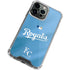 MLB Kansas City Royals Jersey Alternate iPhone 13 Pro Clear Case