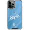 MLB Kansas City Royals Jersey Alternate iPhone 13 Pro Max Clear Case