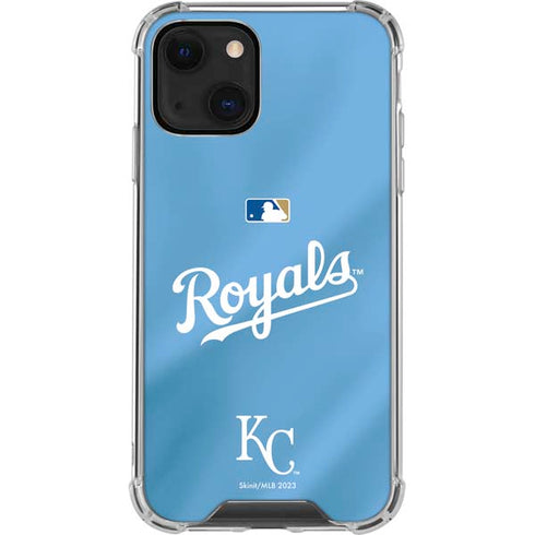 MLB Kansas City Royals Jersey Alternate iPhone 14 Clear Case