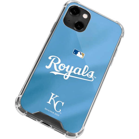MLB Kansas City Royals Jersey Alternate iPhone 14 Clear Case