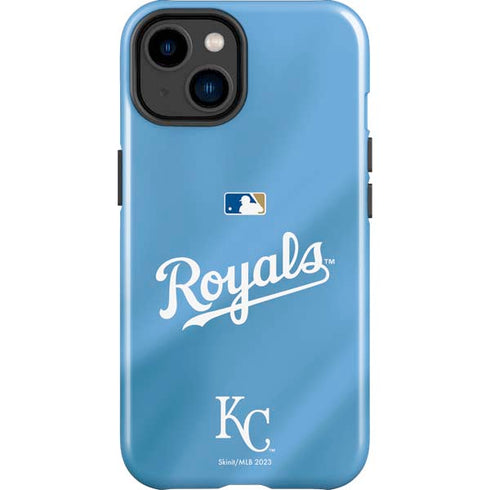 MLB Kansas City Royals Jersey Alternate iPhone 15 Plus Impact Case
