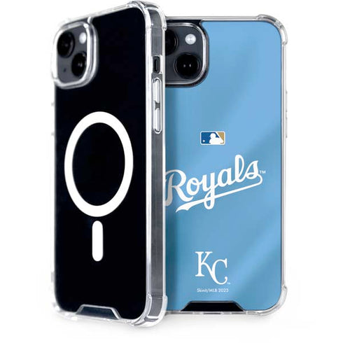MLB Kansas City Royals Jersey Alternate iPhone 15 Plus MagSafe Case