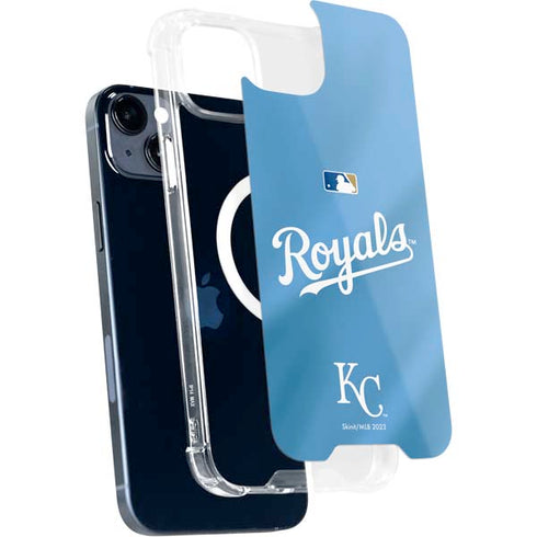 MLB Kansas City Royals Jersey Alternate iPhone 15 Plus MagSafe Case
