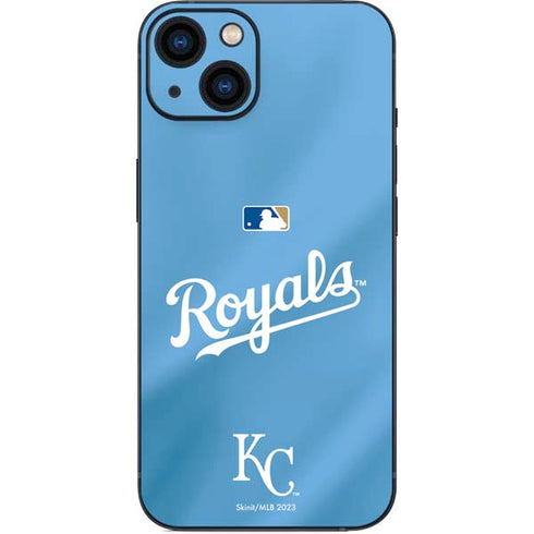 MLB Kansas City Royals Jersey Alternate iPhone 14 Plus Skin