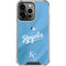 MLB Kansas City Royals Jersey Alternate iPhone 15 Pro Clear Case