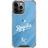 MLB Kansas City Royals Jersey Alternate iPhone 14 Pro Max Clear Case