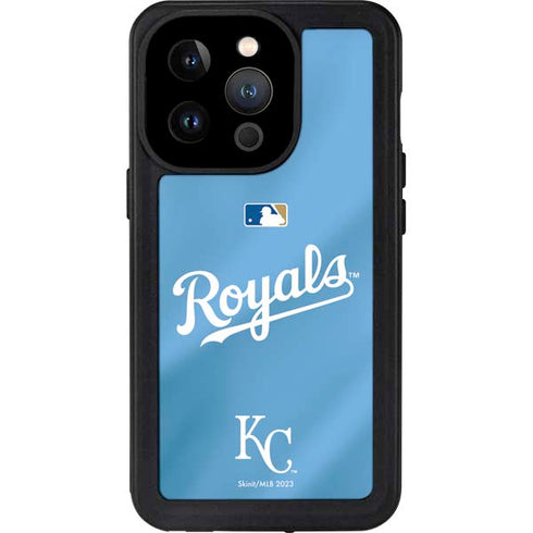 MLB Kansas City Royals Jersey Alternate iPhone 14 Pro Waterproof Case