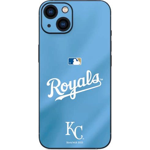 MLB Kansas City Royals Jersey Alternate iPhone 14 Skin