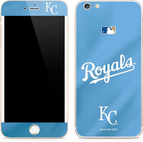 MLB Kansas City Royals Jersey Alternate iPhone 6/6s Plus Skin