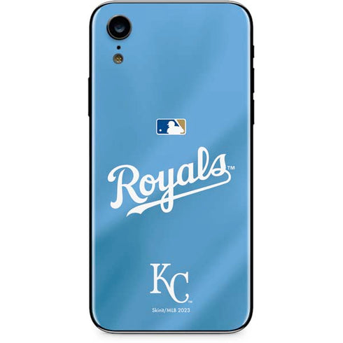 MLB Kansas City Royals Jersey Alternate iPhone XR Skin