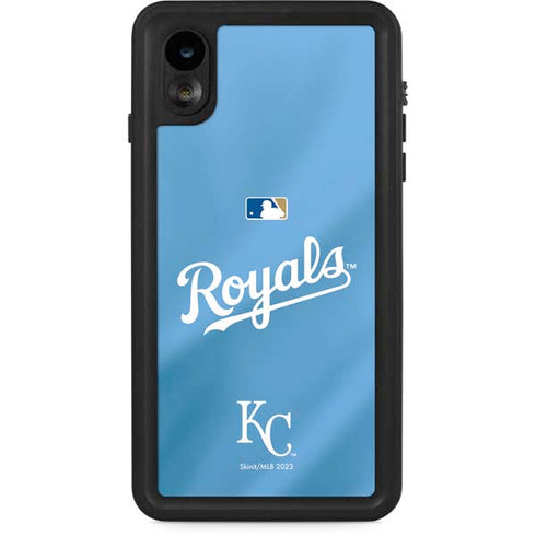 MLB Kansas City Royals Jersey Alternate iPhone XR Waterproof Case