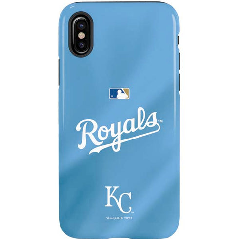 MLB Kansas City Royals Jersey Alternate iPhone XS Pro Case