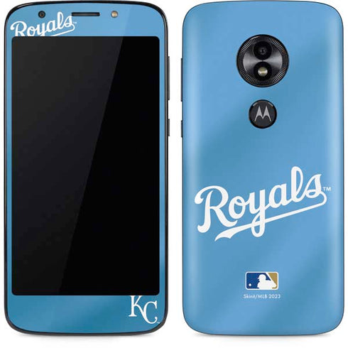 MLB Kansas City Royals Jersey Alternate Moto E5 Play Skin