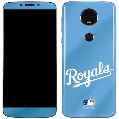 MLB Kansas City Royals Jersey Alternate Moto E5 Plus Skin