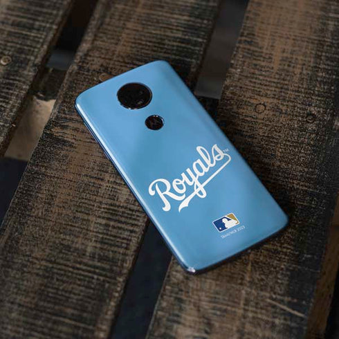MLB Kansas City Royals Jersey Alternate Moto E5 Plus Skin