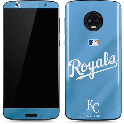 MLB Kansas City Royals Jersey Alternate Moto G6 Skin