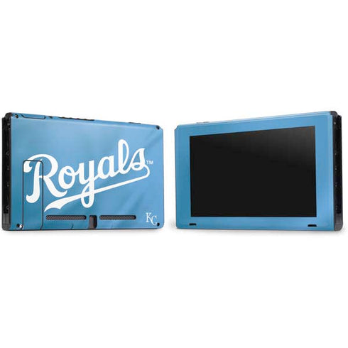 MLB Kansas City Royals Jersey Alternate Nintendo Switch Bundle Skin
