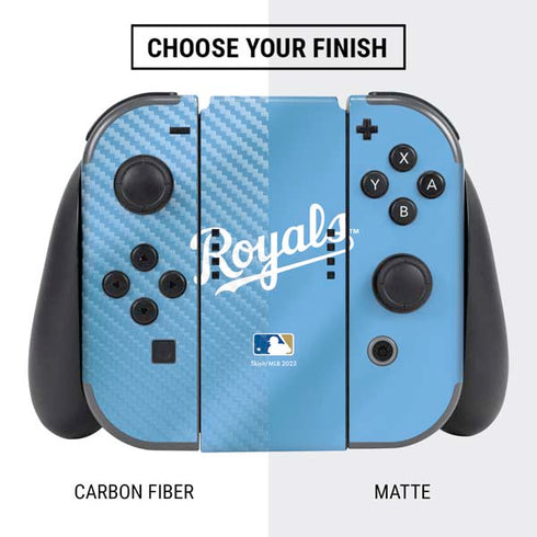 MLB Kansas City Royals Jersey Alternate Nintendo Switch Bundle Skin
