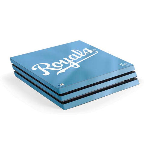 MLB Kansas City Royals Jersey Alternate PS4 Pro Console Skin