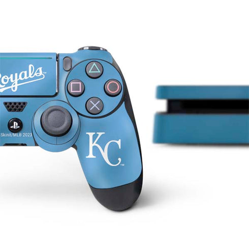 MLB Kansas City Royals Jersey Alternate PS4 Slim Bundle Skin