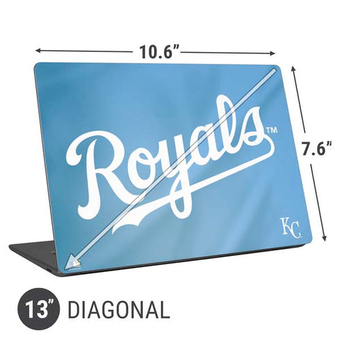 MLB Kansas City Royals Jersey Alternate Universal Laptop 13in (10.6 x 7.6in) Skin
