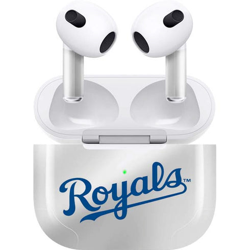MLB Kansas City Royals Jersey Apple AirPods (3rd Gen 2021) Skin