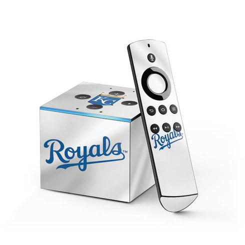 MLB Kansas City Royals Jersey Fire TV Cube Skin
