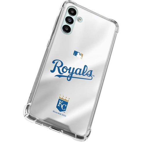 MLB Kansas City Royals Jersey Galaxy A13 5G Clear Case