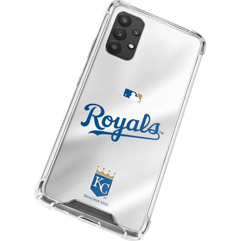 MLB Kansas City Royals Jersey Galaxy A32 5G Clear Case