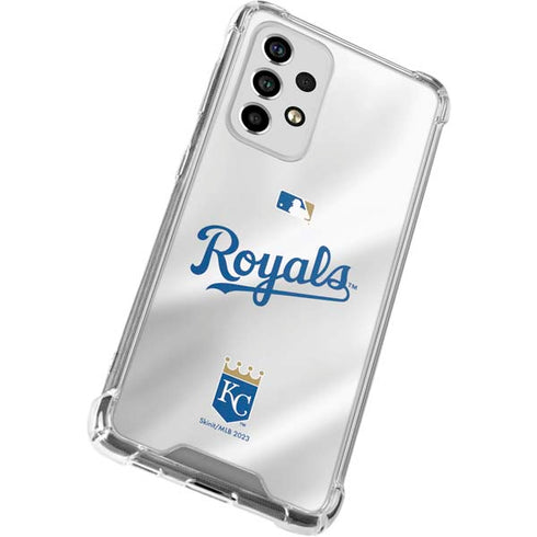 MLB Kansas City Royals Jersey Galaxy A33 5G Clear Case