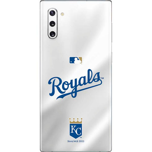 MLB Kansas City Royals Jersey Galaxy Note 10 Skin