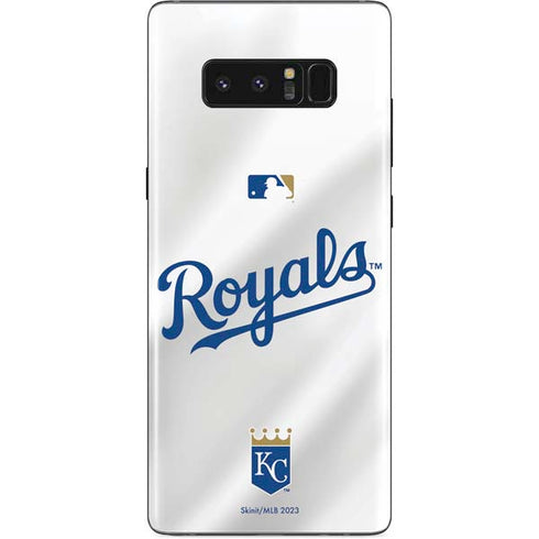 MLB Kansas City Royals Jersey Galaxy Note 8 Skin