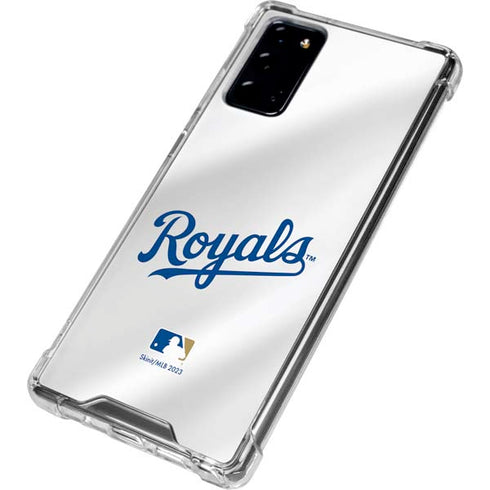 MLB Kansas City Royals Jersey Galaxy Note20 5G Clear Case