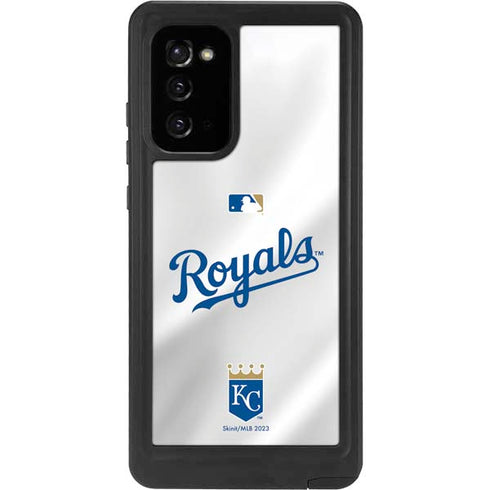 MLB Kansas City Royals Jersey Galaxy Note20 5G Waterproof Case