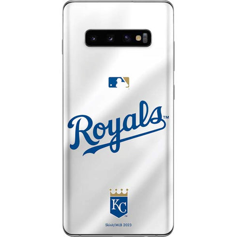 MLB Kansas City Royals Jersey Galaxy S10 Plus Skin
