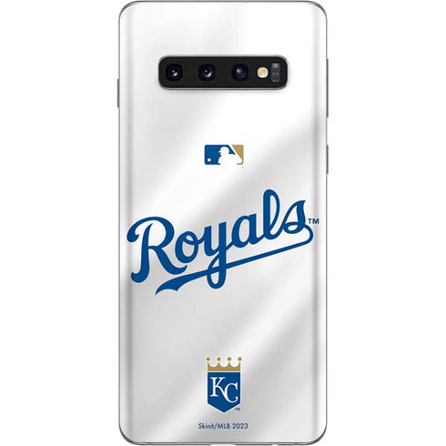 MLB Kansas City Royals Jersey Galaxy S10 Skin