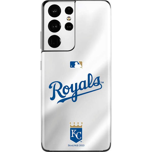 MLB Kansas City Royals Jersey Galaxy S21 Ultra 5G Skin
