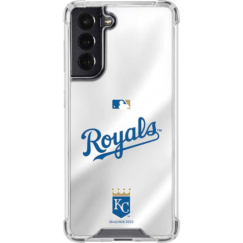 MLB Kansas City Royals Jersey Galaxy S22 Clear Case