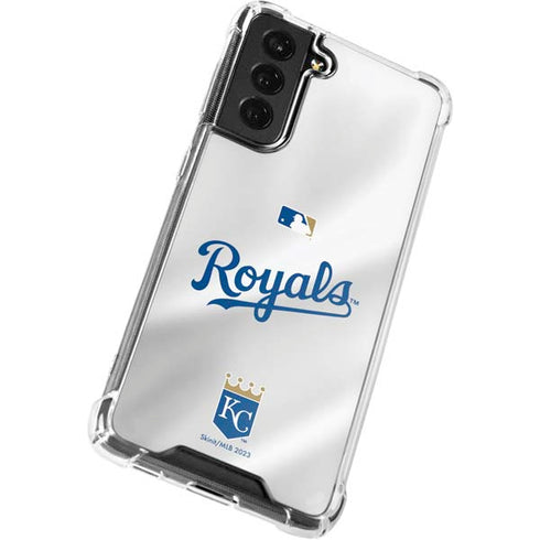 MLB Kansas City Royals Jersey Galaxy S22 Clear Case