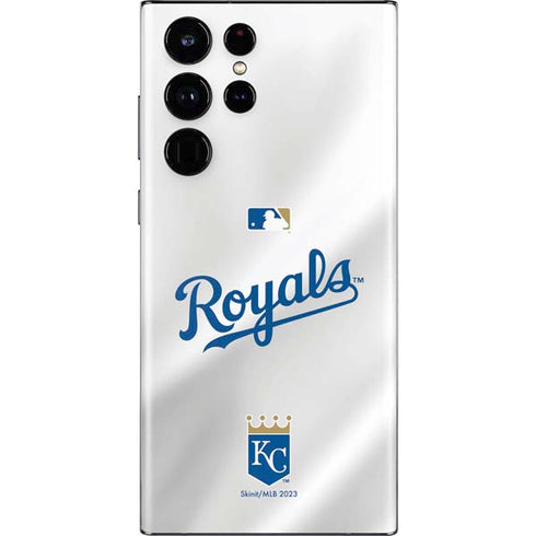 MLB Kansas City Royals Jersey Galaxy S22 Ultra Skin