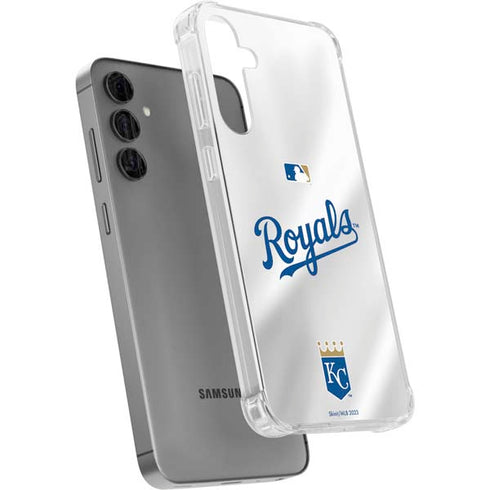 MLB Kansas City Royals Jersey Galaxy S24 Plus Clear Case