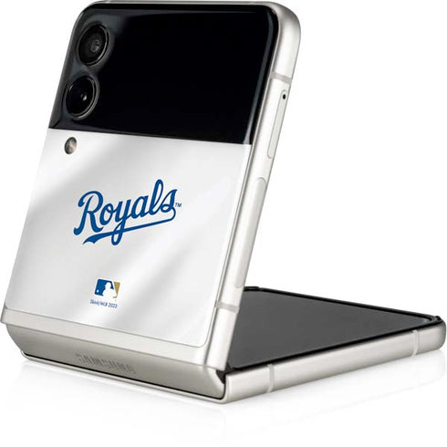 MLB Kansas City Royals Jersey Galaxy Z Flip3 5G Skin