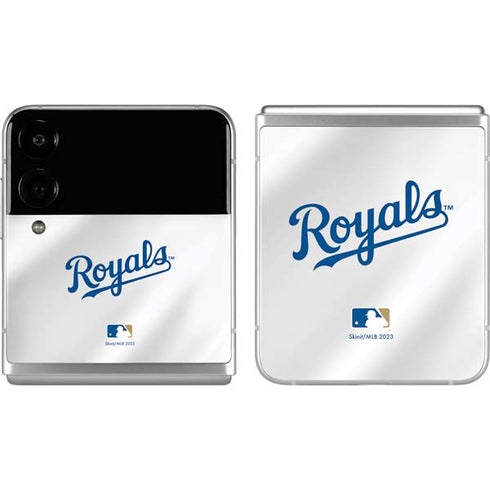 MLB Kansas City Royals Jersey Galaxy Z Flip4 5G Skin