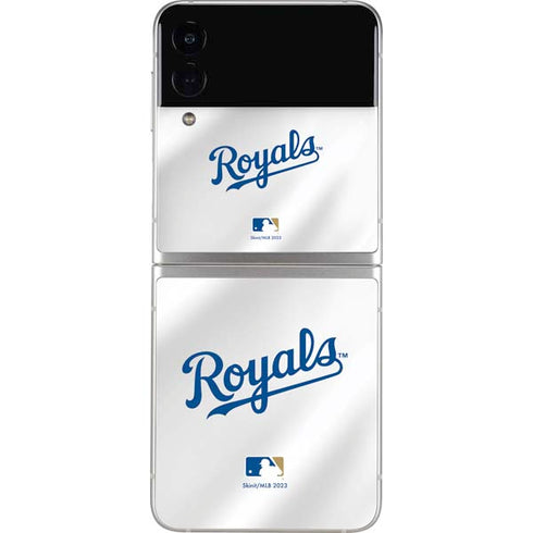 MLB Kansas City Royals Jersey Galaxy Z Flip4 5G Skin